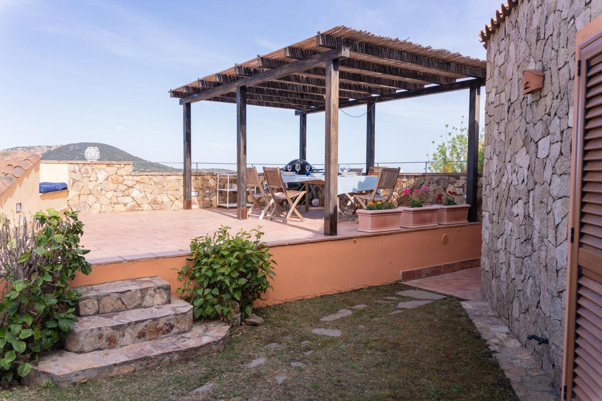 Residenza Del Barone Villa Zoe Chia - Vista Mare Exterior photo