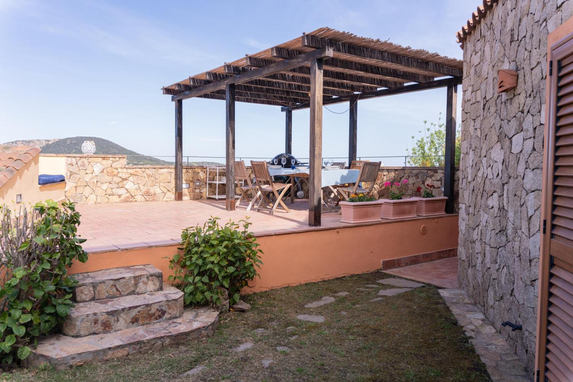 Residenza Del Barone Villa Zoe Chia - Vista Mare Exterior photo