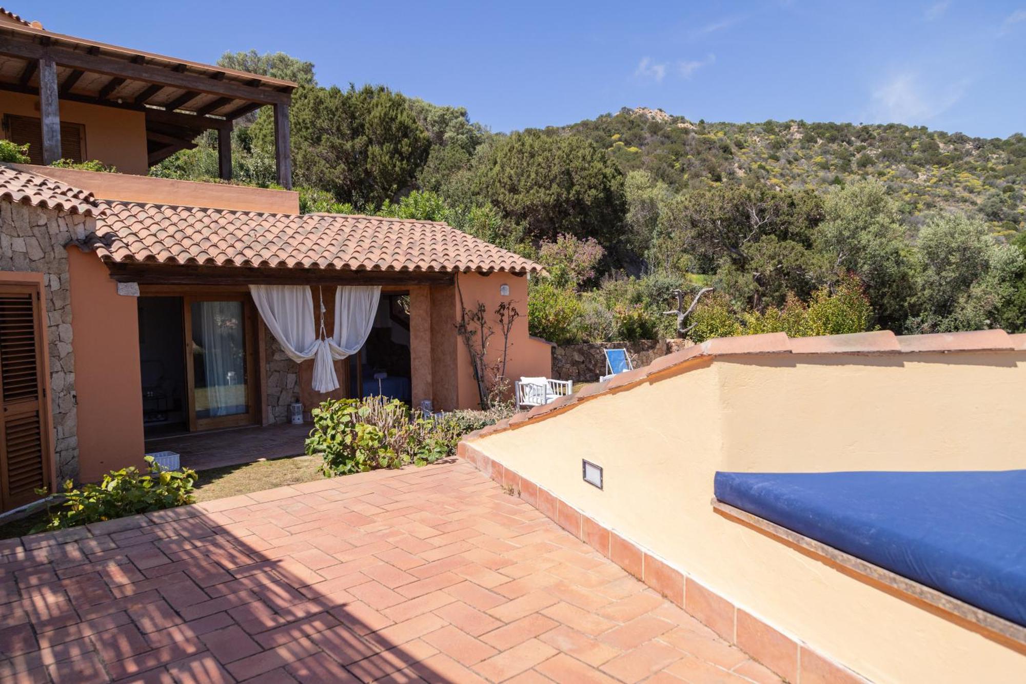Residenza Del Barone Villa Zoe Chia - Vista Mare Exterior photo